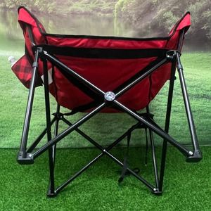 Chaise pliante légère en fer pour pique-nique, randonnée, plage, pêche, école, jardin, camping, voyage en plein air, 61*61*95 cm - Product Image 5
