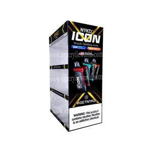 nicotine pouches display <b>stand</b> Acrylic Nicotine Bag Display shelf Customization nicotine pouch displays - Product Image 4