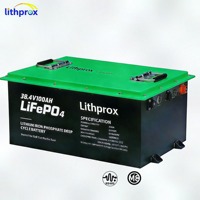 Batería LiFePO4 38.4V 100AH Grado A 6000 Ciclos Ciclo Profundo Almacenamiento Doméstico RS485 BMS Inteligente Terminal M8 CE RoHS IP67 OEM ODM