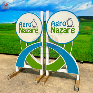 Bền nhôm nhảy đứng cho ngựa hiển thị và Đào tạo - Product Image 3