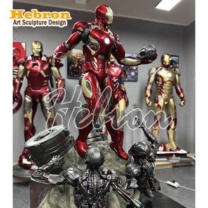 Statua Personalizzata di <span class=keywords><strong>Iron</strong></span> <span class=keywords><strong>Man</strong></span> MK45 in Resina di Alta Qualità, Action Figure Marvel, Supereroe <span class=keywords><strong>Iron</strong></span> <span class=keywords><strong>Man</strong></span> degli <span class=keywords><strong>Avengers</strong></span> per Decorazione - Product Image 6