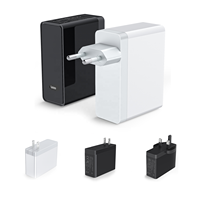 Cargador de Pared USB-C GaN de 100W HNT, OEM ODM, Logotipo Personalizado, Adaptador de Corriente Rápida Multiprotocolo PD QC PPS para Laptop y Teléfono Móvil