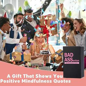 Nuevo Lanzamiento: Baraja de Cartas de Autoafirmación Inspiradora de <span class=keywords><strong>365</strong></span> Días con Mensajes Positivos Impresos para Mujeres, Hecha de Papel - Product Image 3