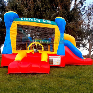 Toddler indoor bounce <b>house</b> combo chateau gonflable <b>inflatable</b> learning club bouncy castle with slide - Product Image 2