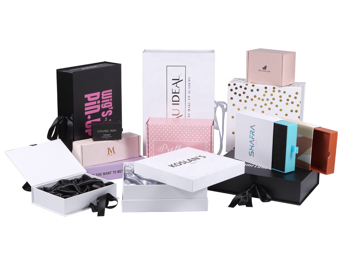 China Factory Custom Logo Flute Pink Corrugated Shipping Box With Underwear Men Paper Gift Bag For Lingerie Women Packaging Box