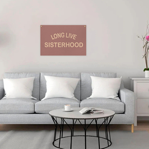 2.5*1.6 FT LONG LIVE SISTERHOOD High Quality Custom Canvas <b>Flag</b> for Decorate - Product Image 4