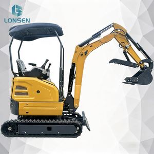 LS17รถขุดตีนตะขาบขนาดเล็ก Kubota เครื่องยนต์ดีเซล D722และระบบไฮดรอลิก Taifeng - Product Image 3