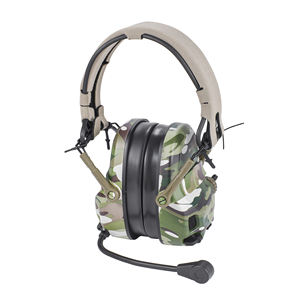 नई आगमन 22 डीबी इलेक्ट्रॉनिक सामरिक सुनवाई सुरक्षा हेडफ़ोन वायरलेस माइक्रोफोन विरोधी शोर पिकअप इयरमफ - Product Image 3