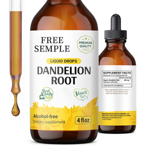 Gouttes liquides d'extrait de racine de pissenlit végétalien OEM supplément oral à base de plantes pour le nettoyage et la digestion des adultes Offre Spéciale avec échantillon gratuit - Product Image 1