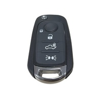 Télécommande de clé de voiture sans fil pour Fiat 500X, remplacement des clés intelligentes, chipset MOB/48 4A, 433,92 MHz, du fabricant