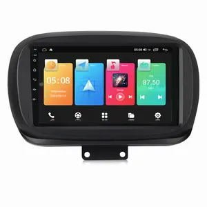 android car stereo radio for Fiat STILO 2010 support wireless carplay auto 9 inch touch screen gps navigation