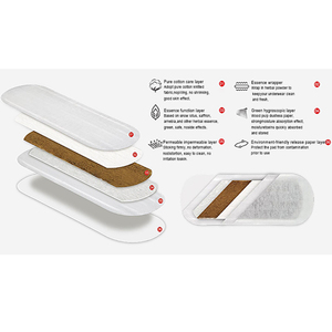 Patch en coton biologique jetable personnalisé pour les soins du lotus des neiges Tampon hygiénique vaginal à base de plantes pour restauration écologique pour femmes - Product Image 5
