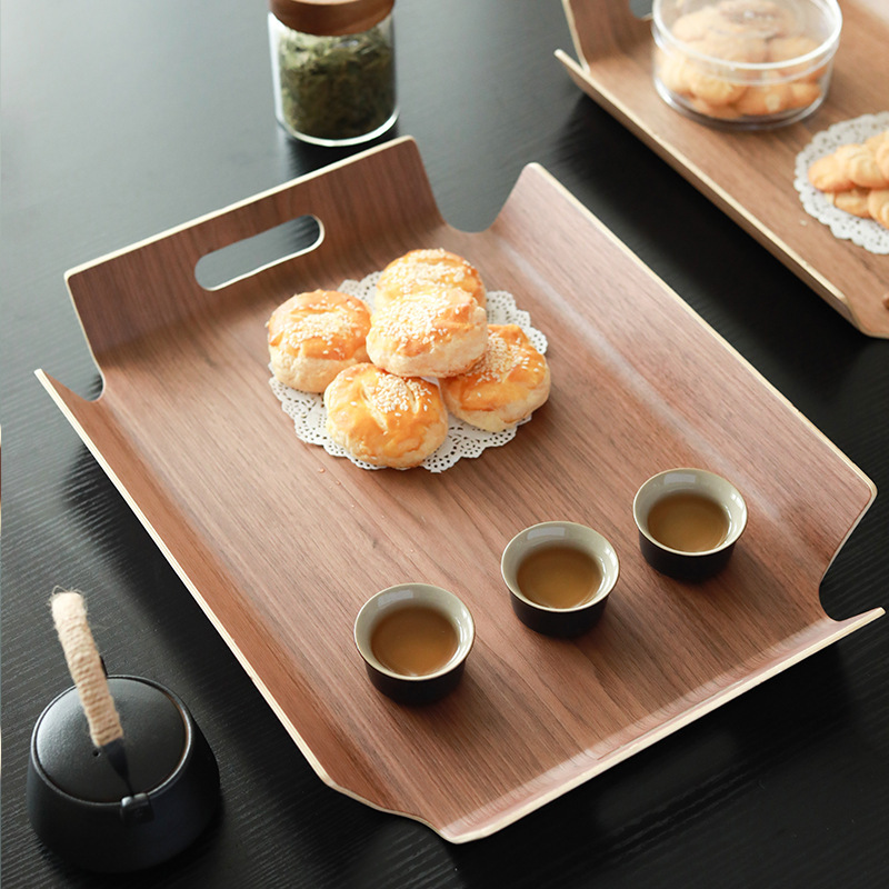 Solid Manchurian Ash Wood Serving Tray