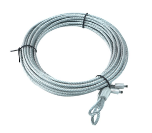 <span class=keywords><strong>Câble</strong></span> en acier haute résistance, pratique et multifonctionnel pour <span class=keywords><strong>porte</strong></span> <span class=keywords><strong>sectionnelle</strong></span>, <span class=keywords><strong>porte</strong></span> <span class=keywords><strong>de</strong></span> <span class=keywords><strong>garage</strong></span>, <span class=keywords><strong>porte</strong></span> basculante - Product Image 1