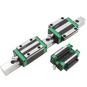 HG HGR HGR45 Guia Linear Rail HGH HGH45 Linear Slider HGH45CA HGH45HA Linear Carriage Runner Block Bearings Para CNC Máquina