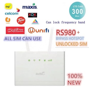 RS980 + ซิมการ์ดข้อมูลไม่จำกัด4G เราเตอร์ CPE ไร้สาย4G/300Mbps เราเตอร์ CPE WiFi แบบพกพา4G LTE RS980 + - Product Image 5
