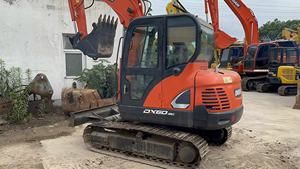 Excavadora Usada Doosan DX60 Más Vendida, Bomba Hidráulica en Buen Estado para Construcción de Ingeniería, Peso Operativo de 6 Toneladas - Product Image 3