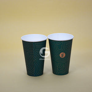 Vaso de papel de doble pared con impresión personalizada a precio razonable - Product Image 5