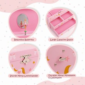 Joyero <span class=keywords><strong>de</strong></span> música <span class=keywords><strong>de</strong></span> unicornio para niños, el mejor en su clase, interactivo con melodía <span class=keywords><strong>de</strong></span> <span class=keywords><strong>feliz</strong></span> <span class=keywords><strong>cumpleaños</strong></span> - Product Image 4