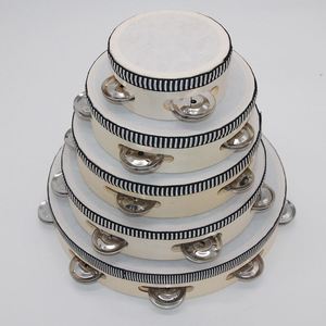 Pandero de Madera de 4 Pulgadas de Alta Calidad, Bajo MOQ, Buen Precio, Sonido Nítido, Instrumento de Percusión, Regalo Musical - Product Image 2
