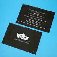 Sacs à vêtements refermables en PE CPE givré mat, sacs à fermeture éclair personnalisés pour l'emballage de vêtements