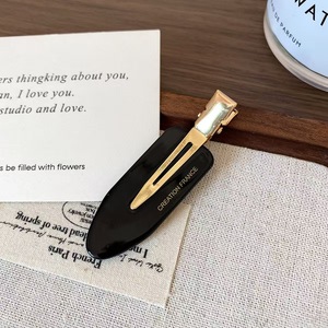 Pinza de pelo con punta afilada, colorida, geométrica, sencilla y versátil, sin costuras, accesorios para el cabello - Product Image 6