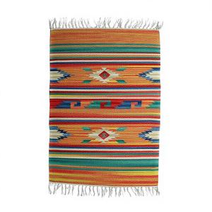 Tapis et carpettes faits main 100% coton pour la maison, l'hôtel et les voyages, design moderne, lavables et réversibles, logo personnalisé - Product Image 1