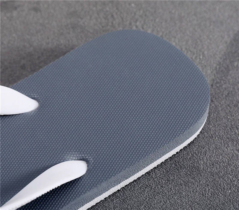 Rubber Flip Flops Non-slip Personality Clamp Beach Summer Flip-Flops Slippers for Men
