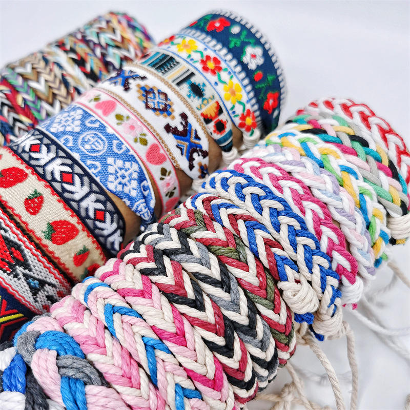 Handmade Bohemian Friendship Bracelets Perfect for Parties