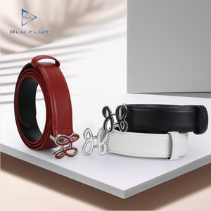 Blu Flut Haute Qualité Femmes Ceinture En Cuir Véritable <span class=keywords><strong>Ladt</strong></span> Robe Ceinture Ceintures En Cuir Personnalisées pour Femmes - Product Image 4