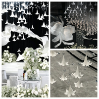 Fleurs artificielles imprimées en 3D par moulage par injection, lys Calla en PVC souple, style naturel, pour remise de diplôme et mariage