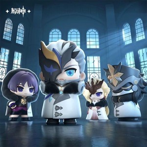 Vente en gros de figurines d'action en PVC de la série Genshin <span class=keywords><strong>Fools</strong></span> Executive Officer, édition Q, en boîte mystère, authentiques - Product Image 2