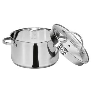 Karl Krüger Kochtopf mit Ausguss 3 l Ø 20cm Edelstahl - Product Image 1