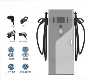 Estación de Carga Rápida para Vehículos Eléctricos de 80kW, CCS1, CCS2, GBT, Chademo, Nivel 3, FSR-80 - Product Image 5