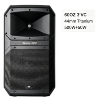 Nouvelle Arrivée - Haut de Gamme : Enceinte PA Active DSP Classe D 15 Pouces Personnalisée 400W RMS avec Boîtier en Plastique pour Concerts, Bars et Événements Extérieurs
