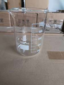 İyi fiyat yüksek kaliteli borosilikat cam <span class=keywords><strong>3.3</strong></span> cam beher laboratuvar cam bardak 500ml 1101 - Product Image 3