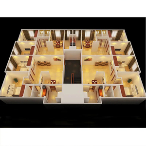 Tòa nhà căn hộ mô-đun nhiều tầng, nhà khung thép tiền chế - Product Image 5