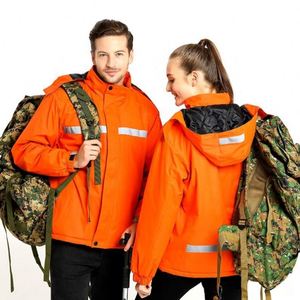 Multi <b>Reflective</b> Strips Thick Men's Out Door Winter <b>Jackets</b> Good Keep Warm Breathable Winter <b>Jackets</b> for Climbing - Product Image 5