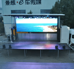 EWT9600 Pantalla LED para Camión Escenario Móvil, a Todo Color, para Interiores y Exteriores, Diseño Plegable, Compatible con Gráficos <span class=keywords><strong>de</strong></span> Animación, Ideal para Eventos Educativos - Product Image 3