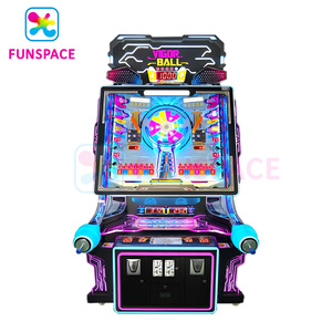 <span class=keywords><strong>Funspace</strong></span> Prix d'usine Machine de jeu d'arcade à monnayeur en métal, garantie 1 an, pour jeu de loterie à récompense, interface anglaise - Product Image 2