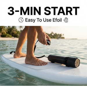 Tavola da Surf Jetboard Bianca Stabile con Sconto Quantità, SUP Paddle Board, Motore Staccabile Dark Torpedo Thruster e Leash di Sicurezza a Spirale - Product Image 3
