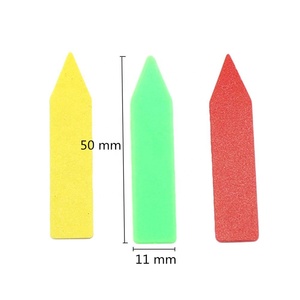 Mini <span class=keywords><strong>étiquettes</strong></span> pour plante de jardin, pièces, étiquette de carte, décoration de fleur, en plastique - Product Image 2