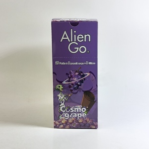 Conos de tabaco con sabor a uva Alien Go, bolsa de mylar a prueba de olores con cierre hermético, puntas para fumar, pre-enrollados personalizados. - Product Image 3