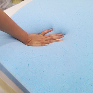 Surmatelas en mousse à mémoire de forme ventilée de 3 pouces, infusé de gel rafraîchissant, personnalisable, au meilleur <span class=keywords><strong>prix</strong></span> d'usine - Product Image 1