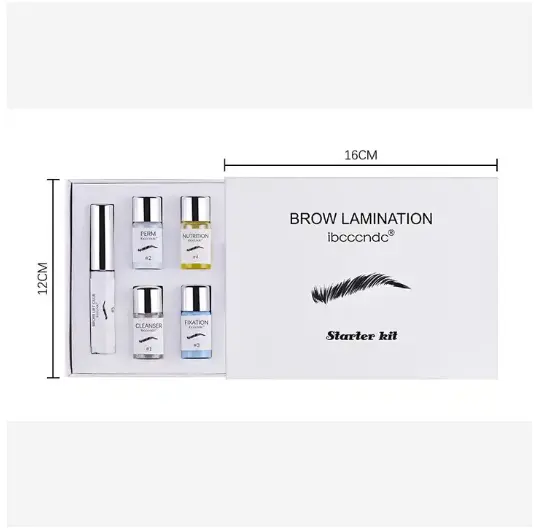 Dropshipping Professional Lash Lift Kit Brow Eyelash permanente con cuscinetti per lozione colla Semi PernamING Lash Curling Makeup