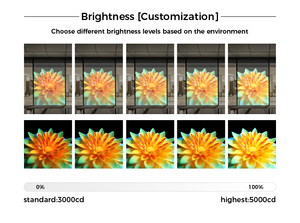 Nhà Máy p3.91/p6.25 trong suốt 3D Holographic vô hình màn hình thủy tinh hoạt hình hiển thị công nghệ - Product Image 4