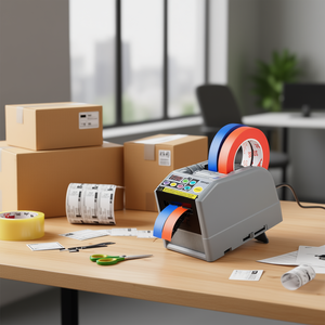 Machine de découpe automatique de ruban adhésif Vevor 6-60 mm, distributeur électrique pour emballage et usage de bureau - Product Image 2