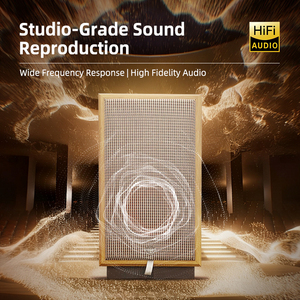 Altavoz Clásico de Madera CHORDIO HT-8 de Alta Fidelidad con Soporte de Trípode <span class=keywords><strong>para</strong></span> Amantes de la Música - Product Image 2