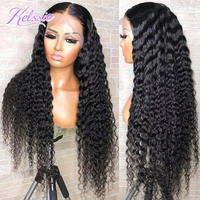 Venta al por Mayor de Pelucas de Cabello Humano Natural Brasileño Afro Rizado, Pelucas de Cabello Humano Virgen Indio para Mujeres Negras