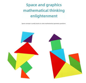 <span class=keywords><strong>Puzzle</strong></span> <span class=keywords><strong>Magnetico</strong></span> in Legno Fai-da-Te per Bambini, Gioco Educativo Divertente e Intelligente per l'Apprendimento dei Modelli Cognitivi - Product Image 6